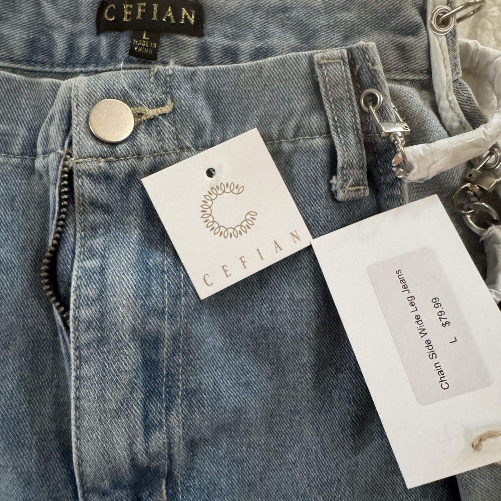 Light Blue Flare Jeans